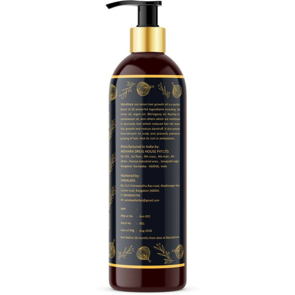 Vanalaya Onion Hair Oil - DrMediCart