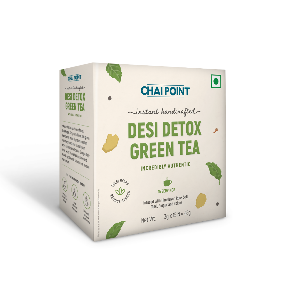 Chai Point Desi Detox Green Instant Tea