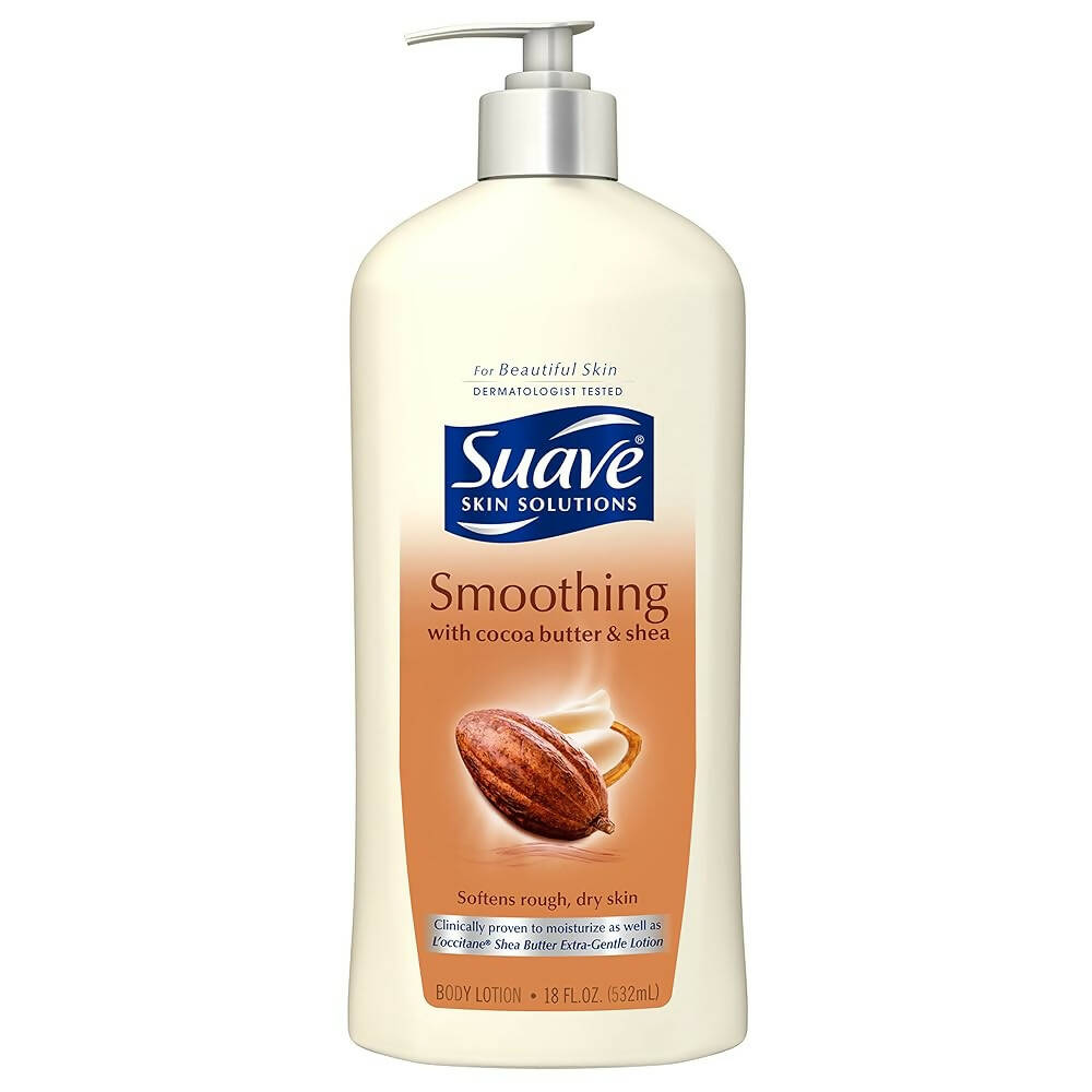 Suave Smoothing Body Lotion with Cocoa & Shea Butter - DrMediCart