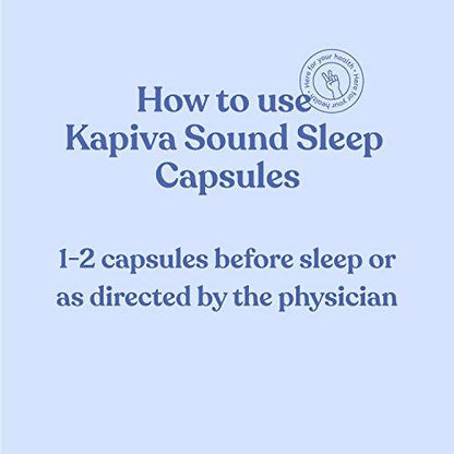 Kapiva Ayurveda Sound Sleep Capsules