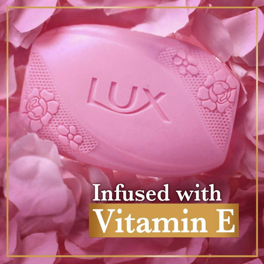 Buy Lux Rose & Vitamin E Soap For Soft Glowing Skin from DrMediCart, Ship from India to USA