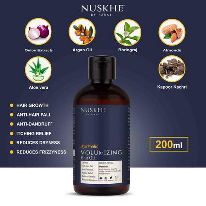 Nuskhe By Paras Ayurvedic Volumizing Hair Oil