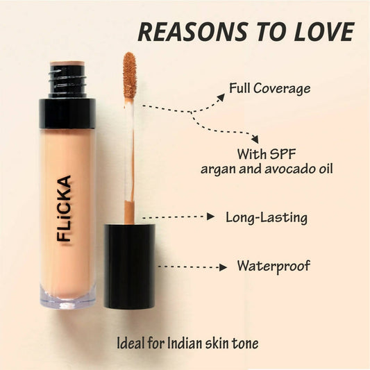 Buy Flicka Cover Story Liquid Concealer - Ivory from DrMediCart, Ship from India to USA