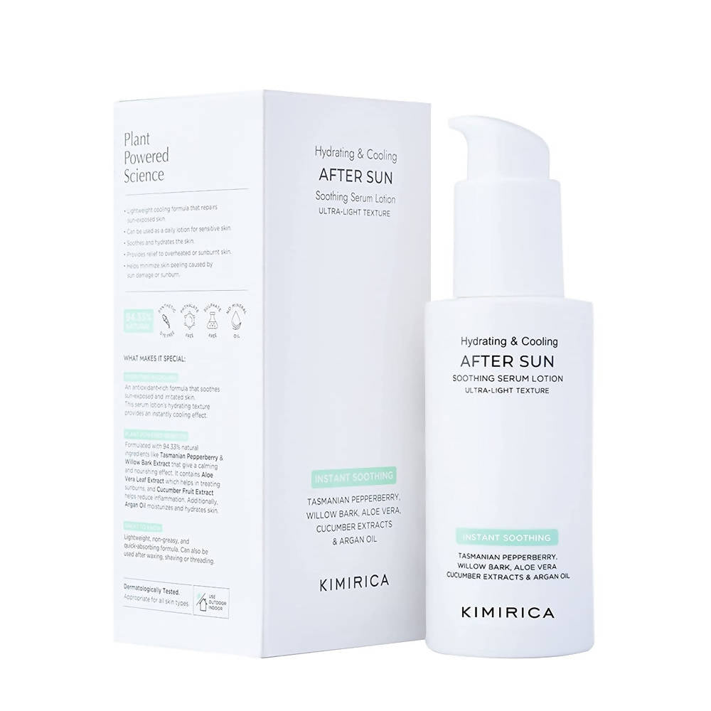 Buy Kimirica After Sun Soothing Serum Lotion from DrMediCart, Ship from India to USA