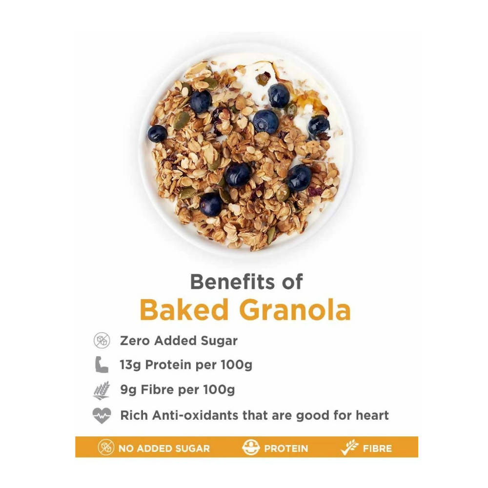 True Elements Baked Granola with Honey Crunch - Drmedicart