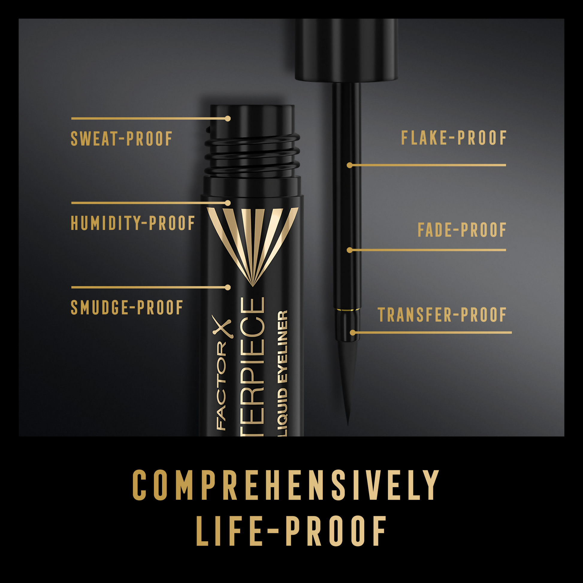 Max Factor Masterpiece Matte Liquid Eyeliner - Black