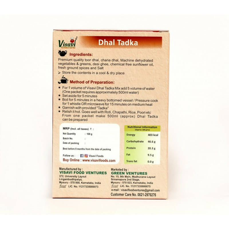 Visavi Dhal Tadka