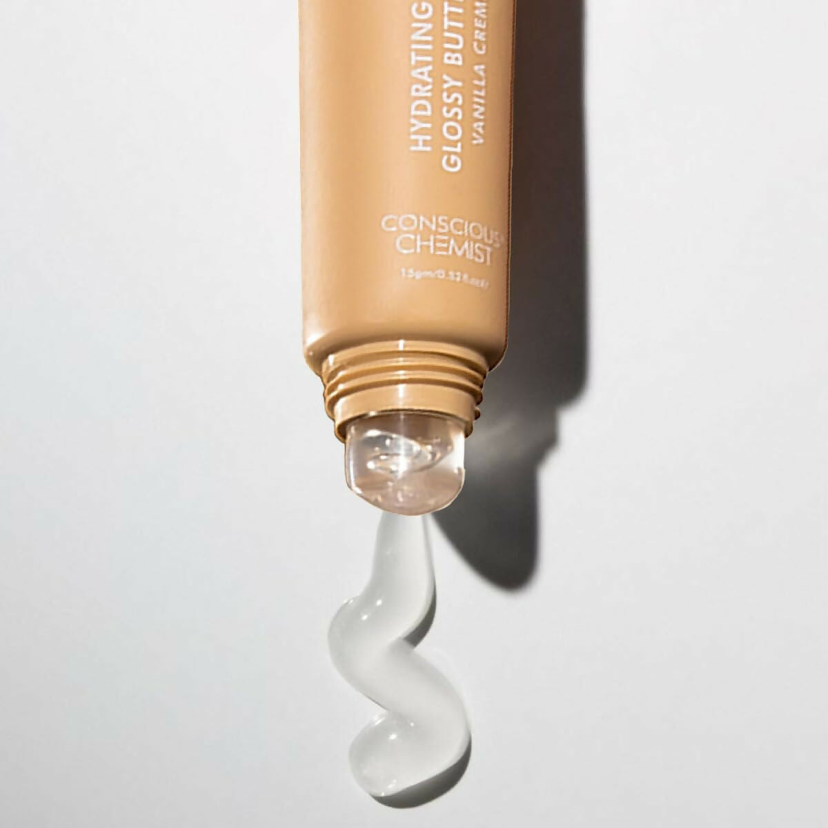 Conscious Chemist Peptide Lip Balm, Lush Lips with SPF15 - Vanilla Creme