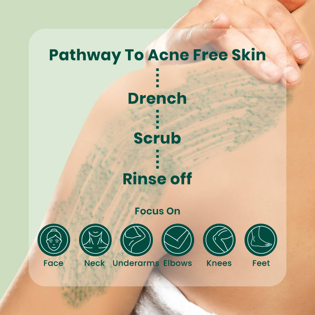 Vasu Healthcare Botanicals Tea Tree Body Scrub - Drmedicart