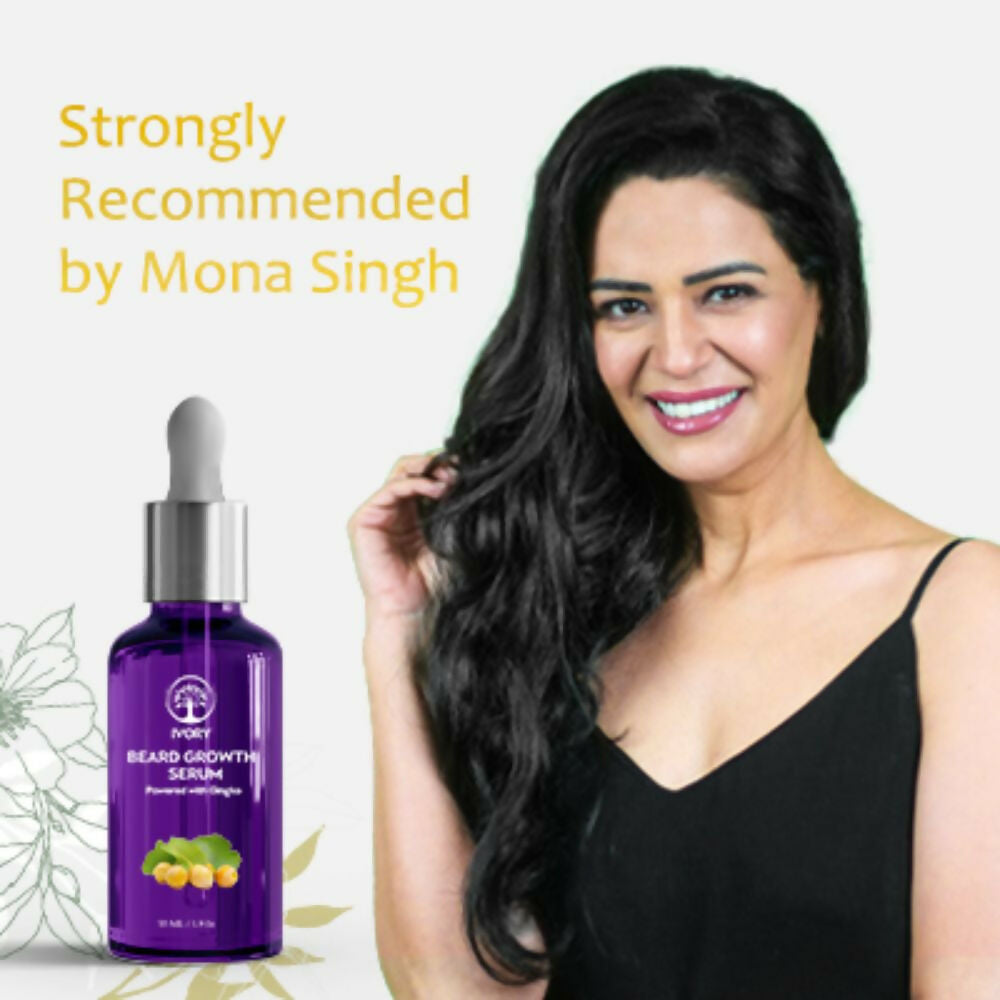 Ivory Natural Beard Growth Serum For Beard Wellness