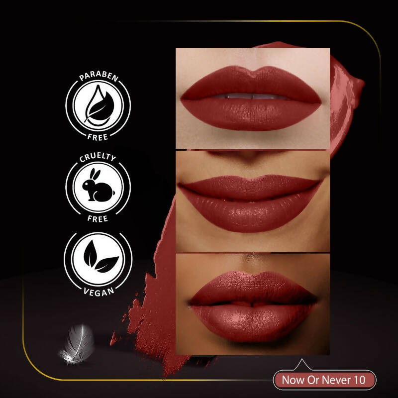faces canada comfy matte creme lipstick now or never 10 buy in usa
