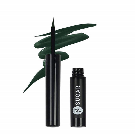 Sugar Eye Warned You So! Double Matte Eyeliner - Green Book (Marsh Green) - DrMediCart