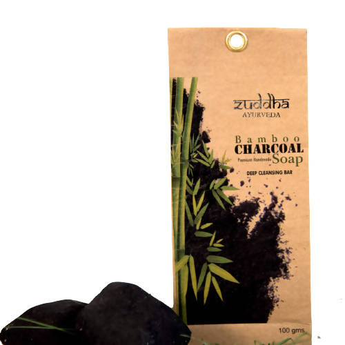 Zuddha Ayurveda Handmade Natural Charcoal Soap - DrMediCart