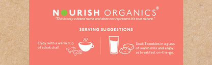 Nourish Organics Ginger Oats Cookies