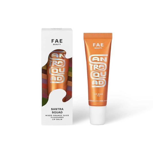 FAE Beauty Santra Squad Mixed Orange Juice Lip Balm SPF 20+ - Sheer Popsicle Orange
