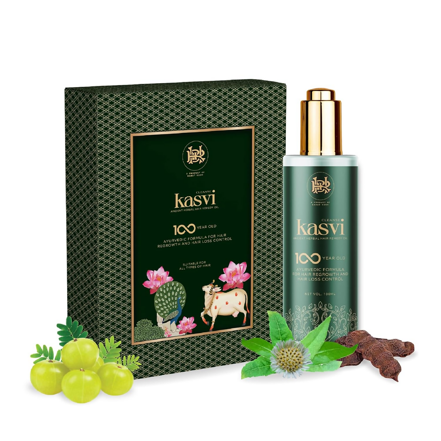 Cleanse Ayurveda Cleanse Kasvi Herbal Hair Oil