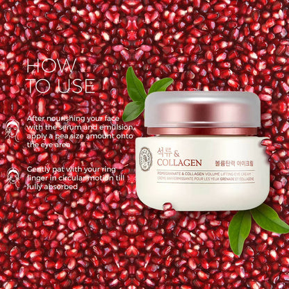 The Face Shop Pomegranate & Collagen Volume Lifting Eye Cream - Drmedicart