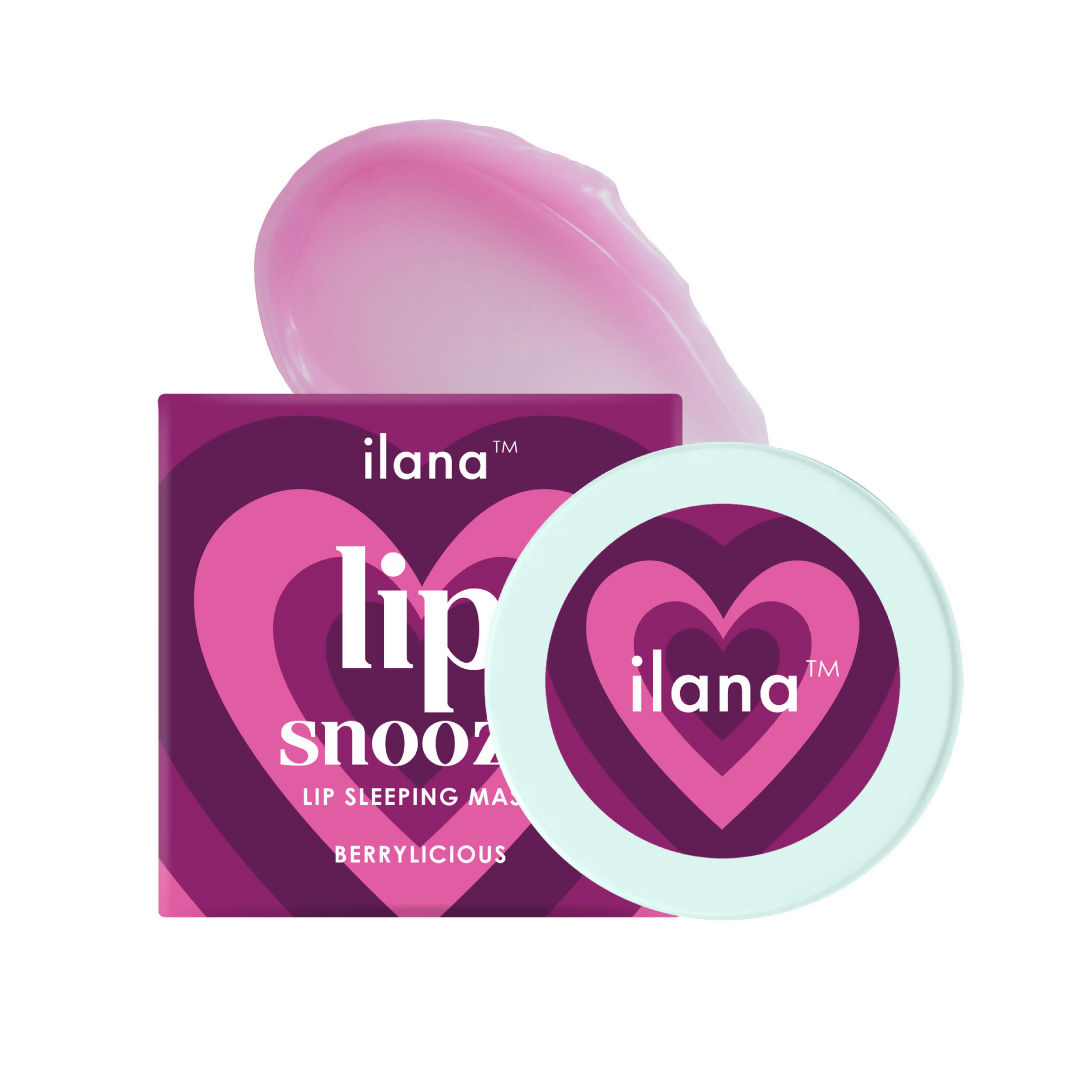 Ilana Lip Snooze Overnight Healing Vegan Lip Mask - Berrylicious