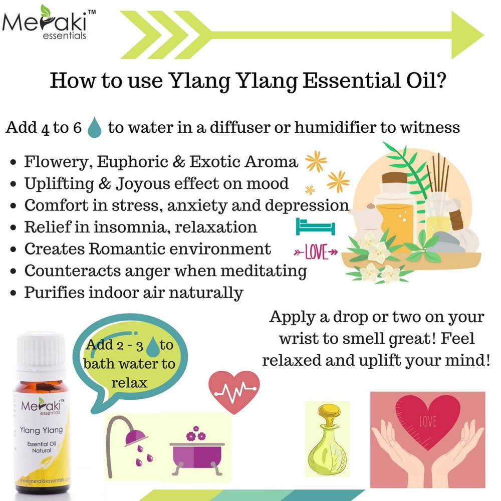 Meraki Essentials Ylang Ylang Essential Oil
