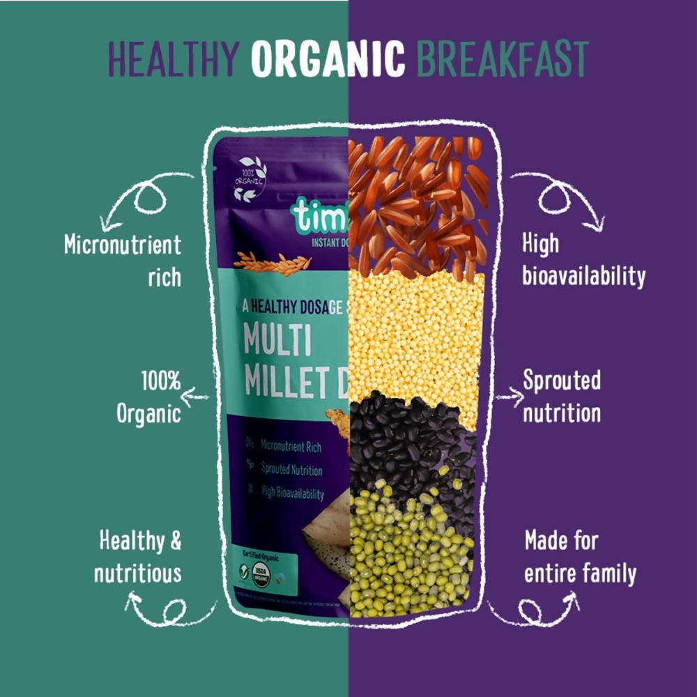 Timios Organic Multi Millet Dosa Mix