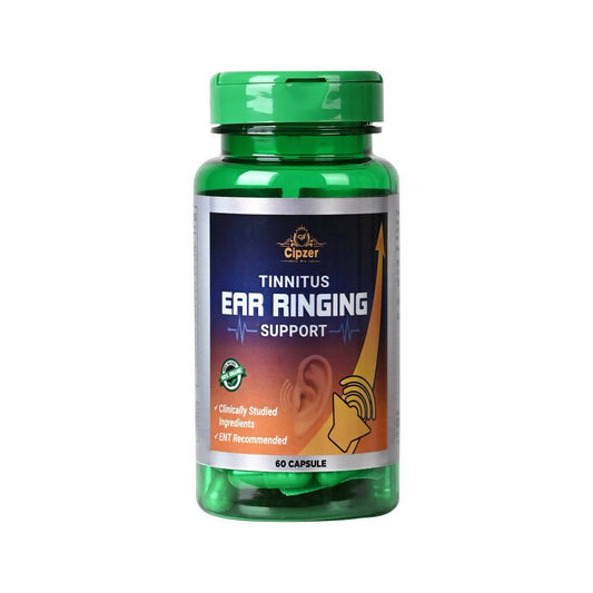 Buy Cipzer Tinnitus Ear Ringing Support Capsules from DrMediCart, Ship from India to USA