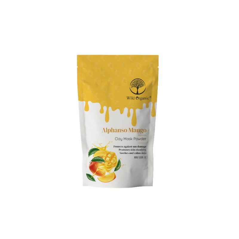 Wild Organic Alphanso Mango Clay Mask Powder