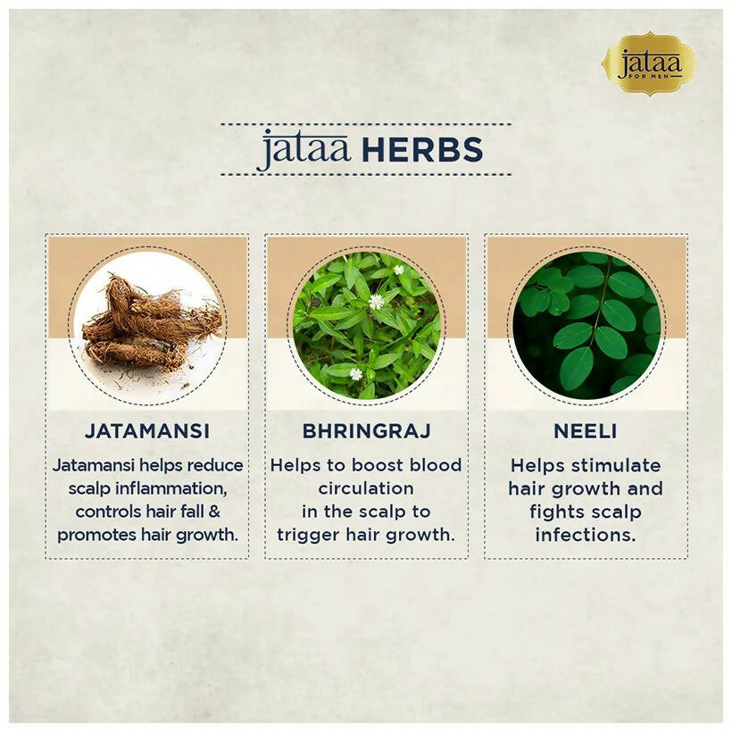Marico Jataa for Men 100% Ayurvedic Hair Growth Oil - DrMediCart