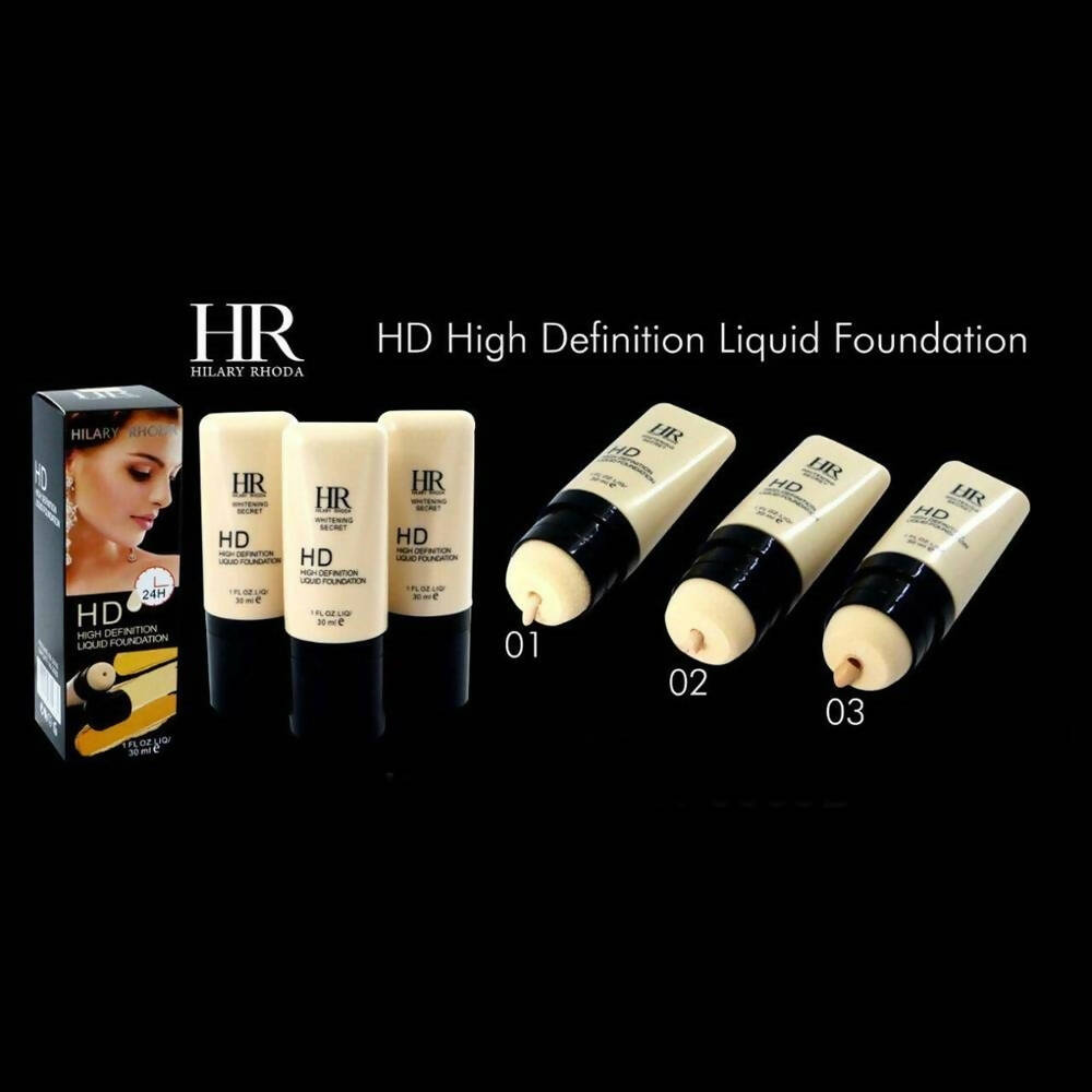 Hilary Rhoda Women's High Definition Liquid Foundation - Natural Beige
