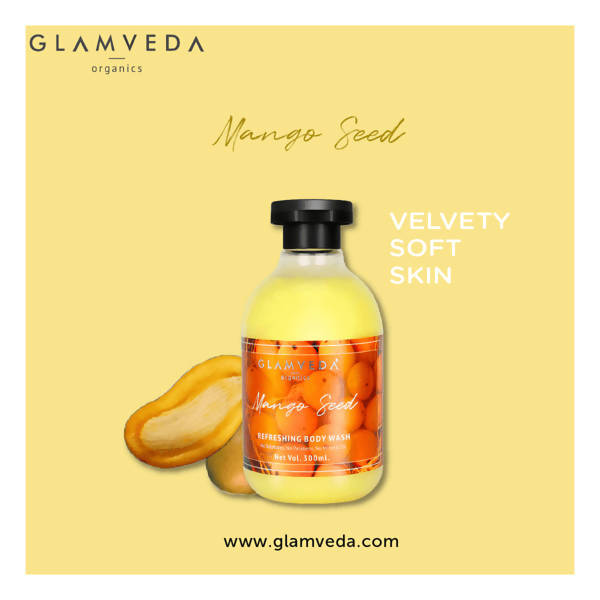 Glamveda Mongo Seed Softening Body Wash & Lotion Combo Pack