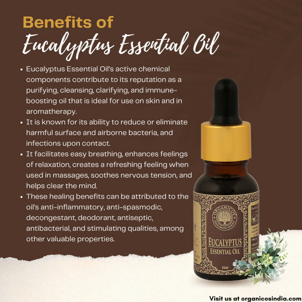 Organicos Eucalyptus Essential Oil