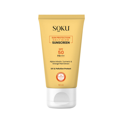 SOKU Sun Protection Daily Glow Sunscreen SPF 50