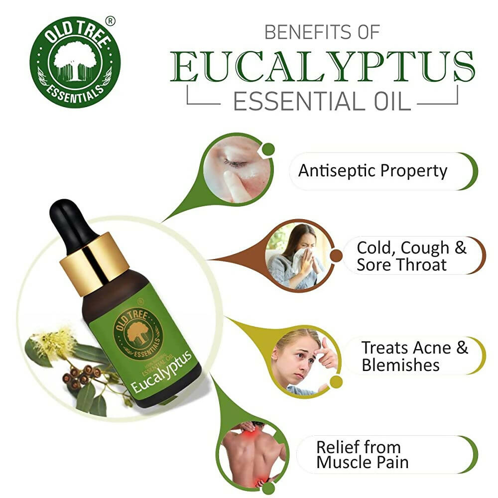 Old Tree 100% Pure Eucalyptus Essential Oil