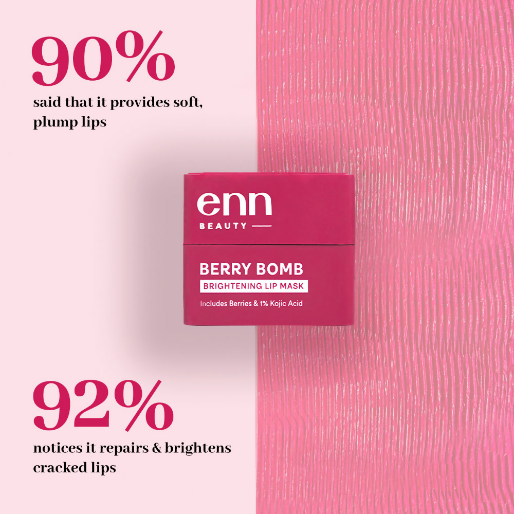 Enn Brightening Lip Mask & Lip Balm For Dry