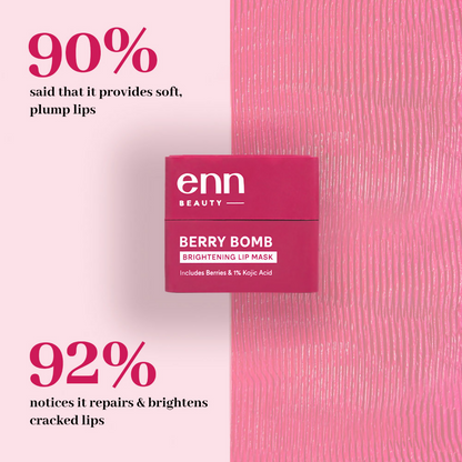 Enn Brightening Lip Mask & Lip Balm For Dry