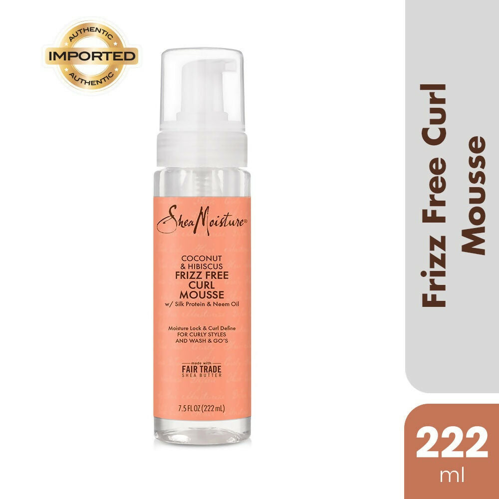 Shea Moisture Coconut & Hibiscus Frizz Free Curl Mousse