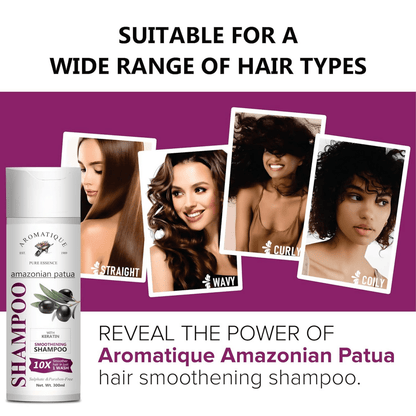 Aromatique Shampoo Patua & Keratin Hair Smoothening Shampoo