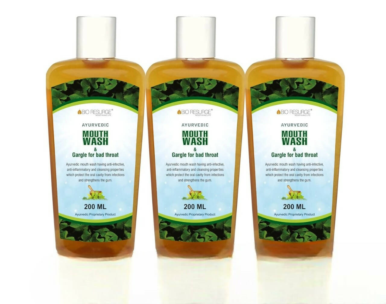 Bio Resurge Life Antibacterial Ayurvedic Mouthwash