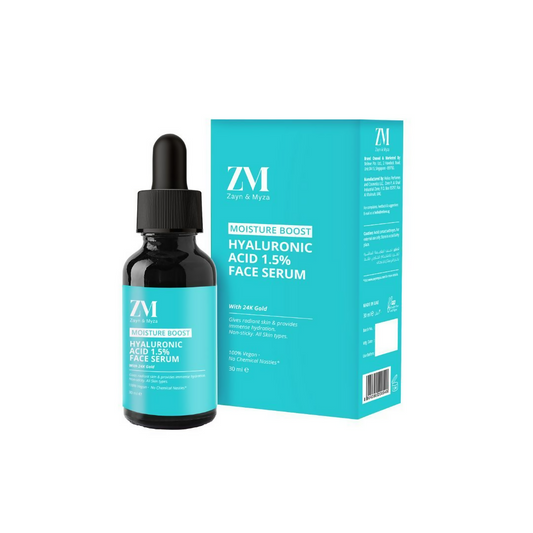 Zayn & Myza Hyaluronic Acid 1.5% & 24K Gold Face Serum