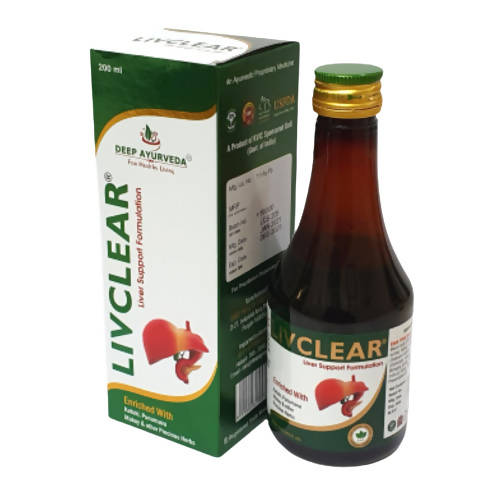 Buy Deep Ayurveda LivClear Syrup from DrMediCart, Ship from India to USA