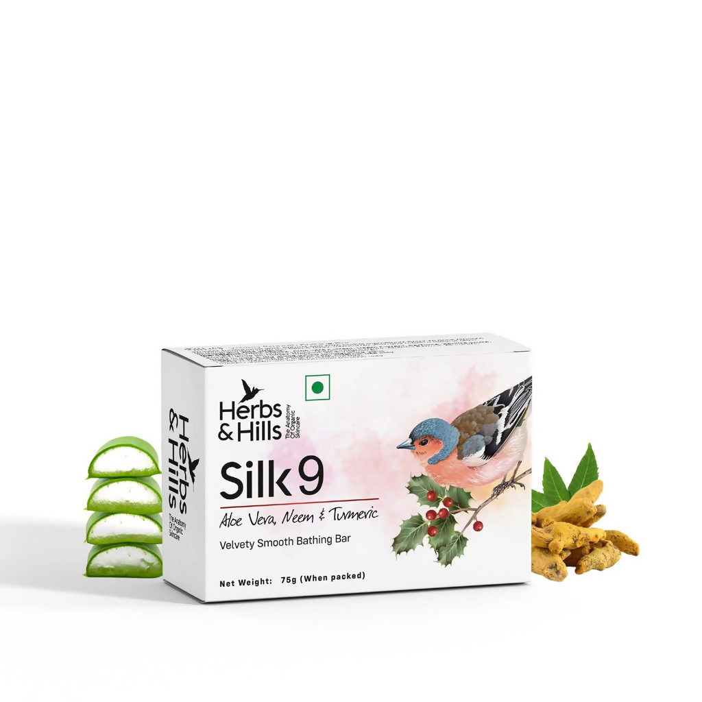 Herbs & Hills Silk9 Velvety Smooth Bathing Bar