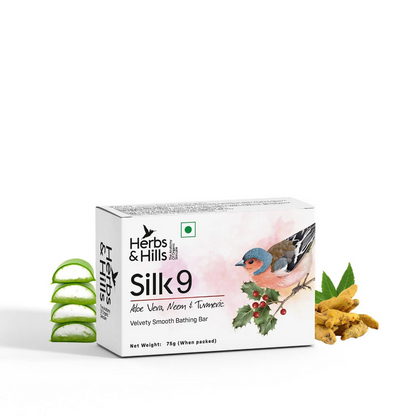 Herbs & Hills Silk9 Velvety Smooth Bathing Bar