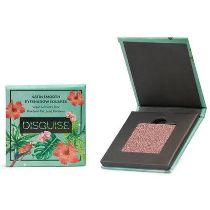 Disguise Satin Smooth Eyeshadow Squares - Metallic Pink Rose 208