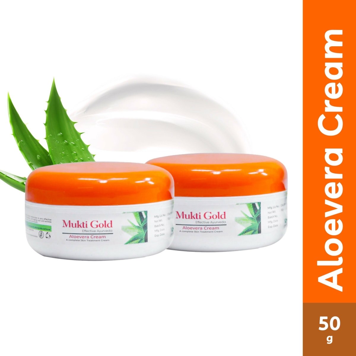 Axiom Mukti Gold Aloevera Cream