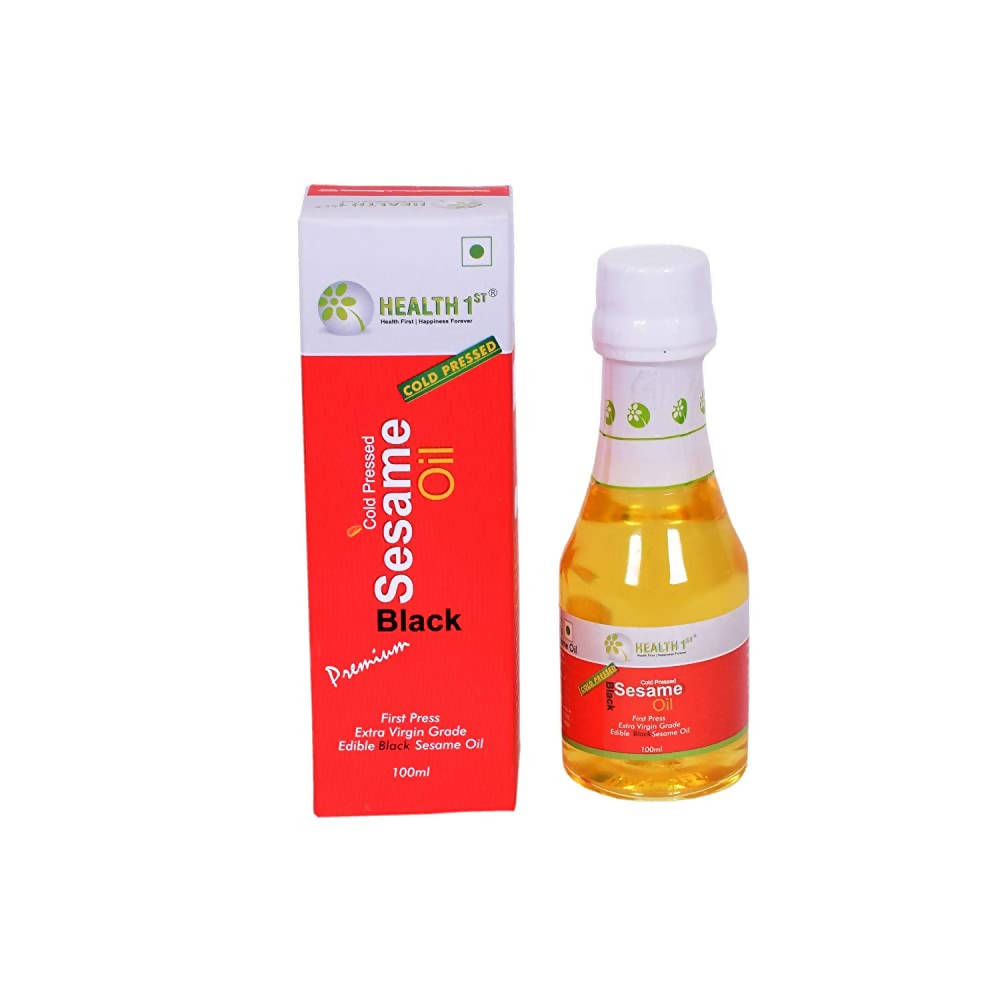 Health 1st Cold Pressed Black Sesame Oil