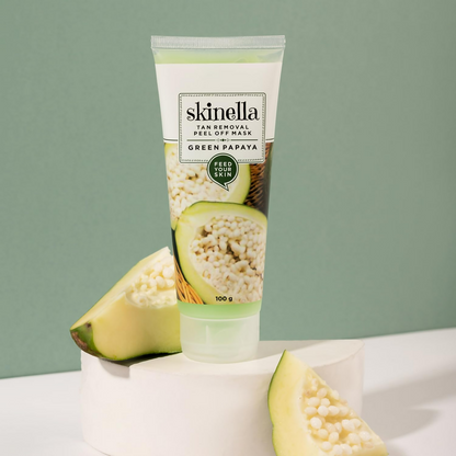 Skinella Tan Removal Peel Of Mask Green Papaya