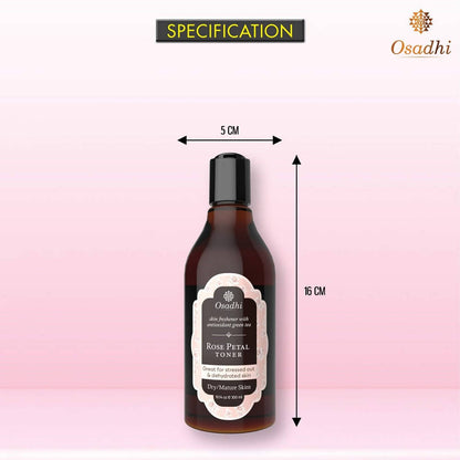 Osadhi Rose Petal Toner for Dry Skin