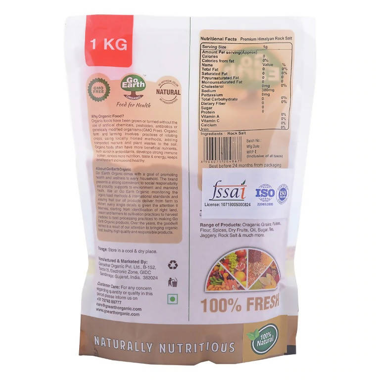 Go Earth Premium Himalayan Pink Salt