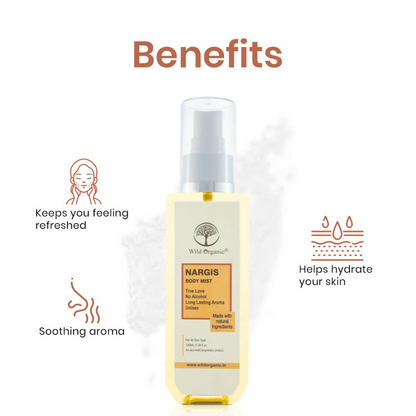 Wild Organic Nargis Body Mist
