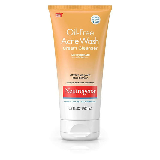 Neutrogena Oil-Free Acne Wash Cream Cleanser - DrMediCart