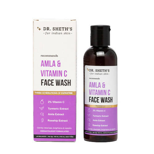 Buy Dr. Sheth's Amla & Vitamin C Face Wash from DrMediCart, Ship from India to USA